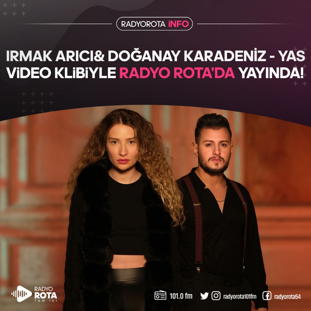 Irmak Arc & Doanay Karadeniz 'YAS' Radyo Rota'da